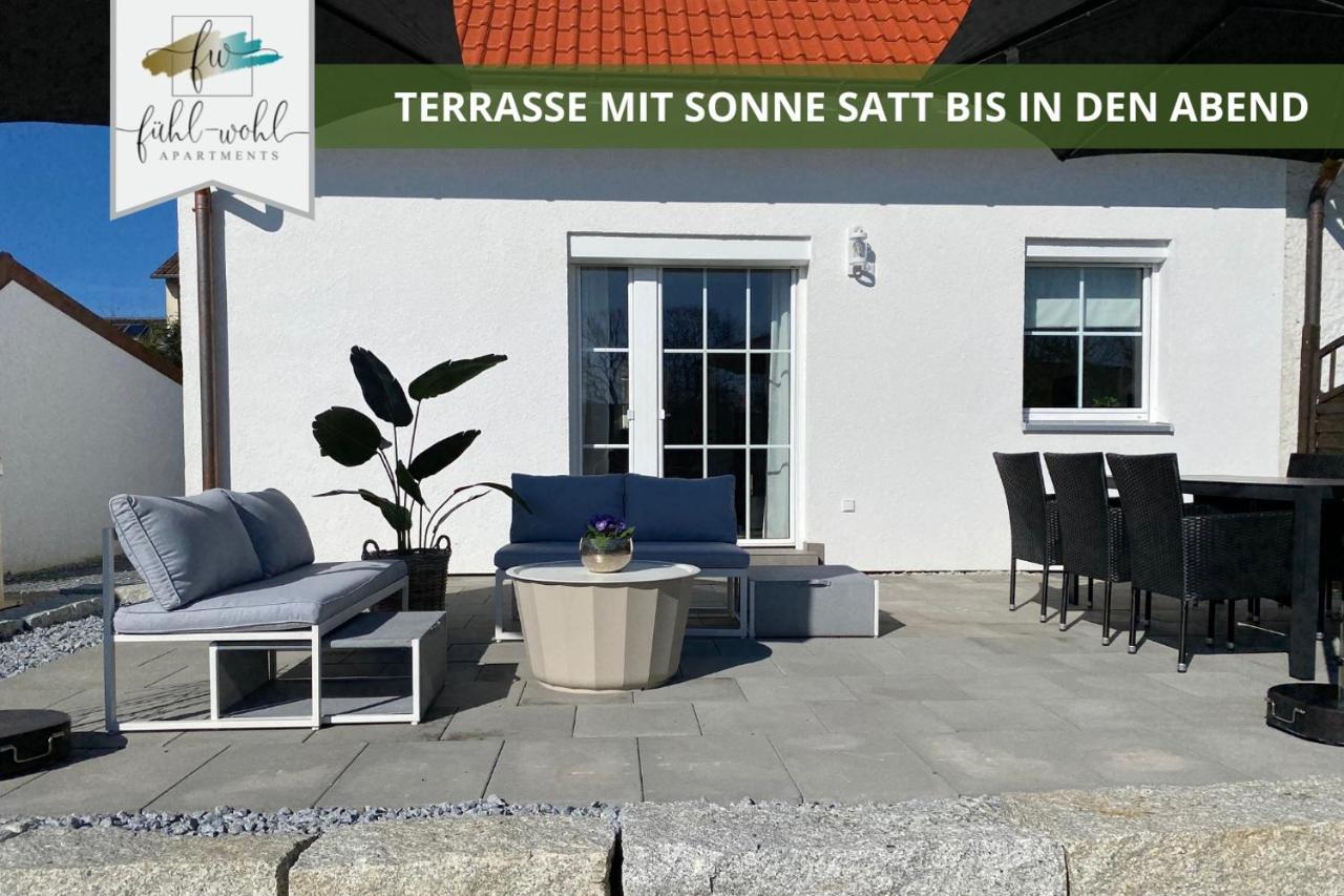 Ferienhaus Fantaisie - Wohnen Nahe Schlosspark -Stadtgrenze Bayreuth Fuer 1-5 Pers, Hunde Willkommen, Voll Eingezaeunt Eckersdorf Exterior foto