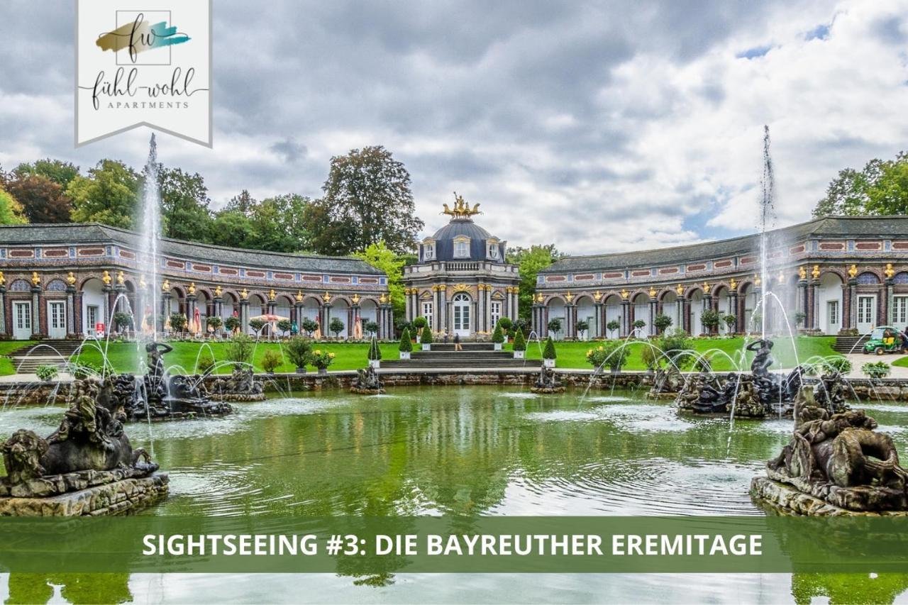 Ferienhaus Fantaisie - Wohnen Nahe Schlosspark -Stadtgrenze Bayreuth Fuer 1-5 Pers, Hunde Willkommen, Voll Eingezaeunt Eckersdorf Exterior foto